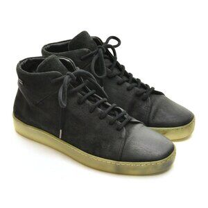 Men The Last Conspiracy Soren Black Suede Mid Sneakers 44